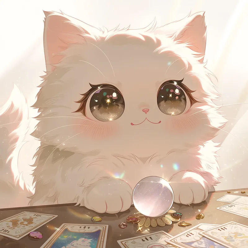 운세냥 화면