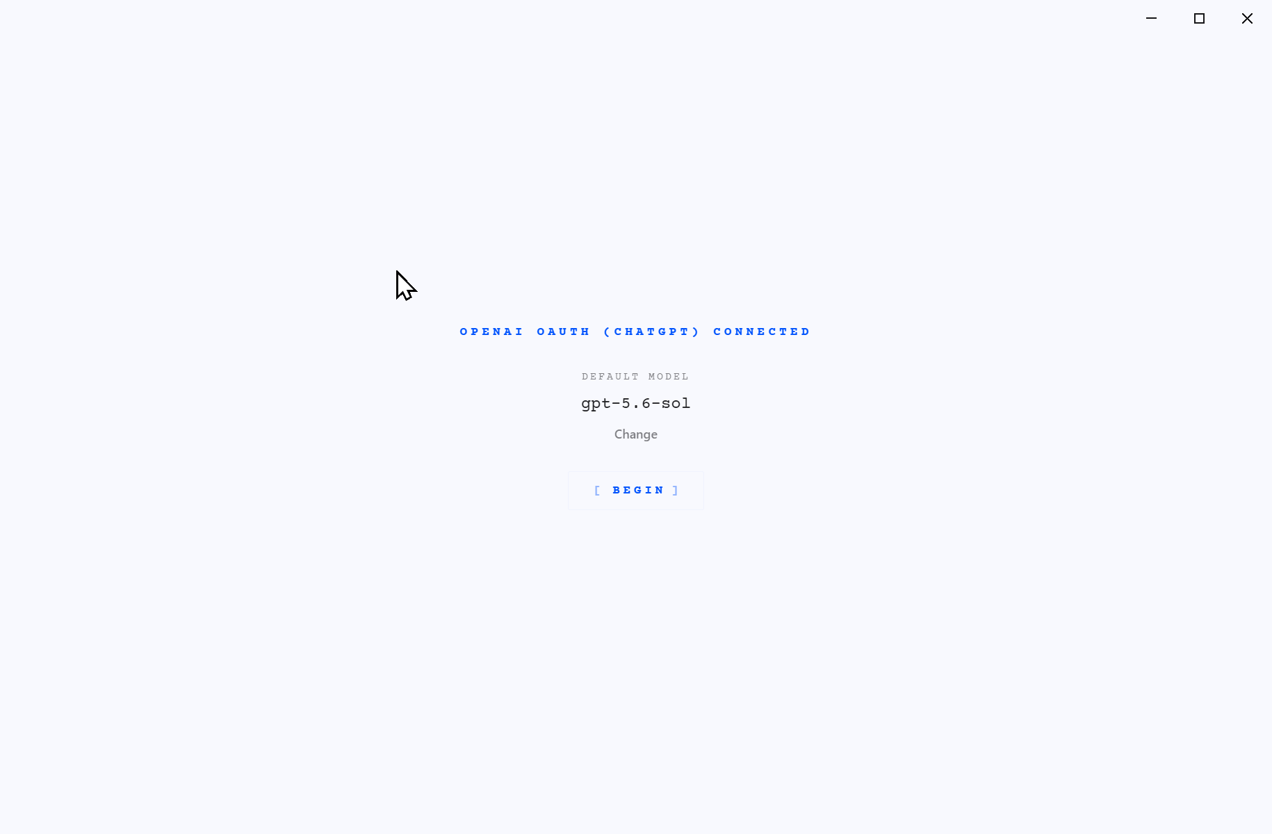 OpenAI OAuth 연결 완료 화면